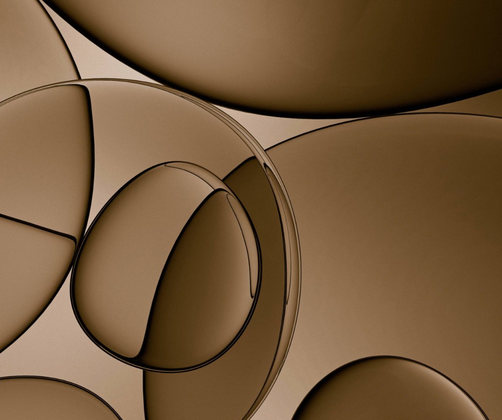 An abstract study in bronze
